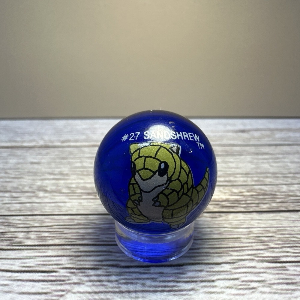 Vintage‎ ToyBiz Pokemon Marble #27 Sandshrew